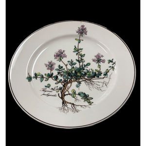 Villeroy and Boch Botanica China 8 Inch Salad Plate Thymus Pulegioides